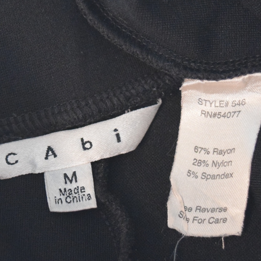 Cabi #546 Ponte Bootlet c/Black - Picture 3 of 4